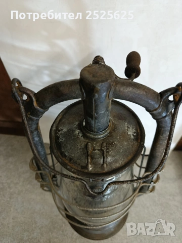 Голям германски газен фенер, снимка 6 - Декорация за дома - 49518615