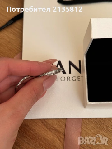 Обеци Пандора Pandora , снимка 2 - Обеци - 50633455