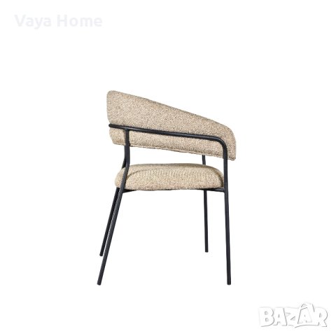 Трапезен стол, Osso, Бежов, снимка 2 - Столове - 41017737