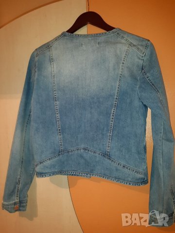 Елегантно дънково сако Promod Euro 40, снимка 3 - Якета - 34110233