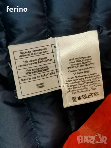 EDDIE BAUER Пухено водоустойчиво яке,мъжко Чисто НОВО -без етикет, M, снимка 6 - Якета - 52689300