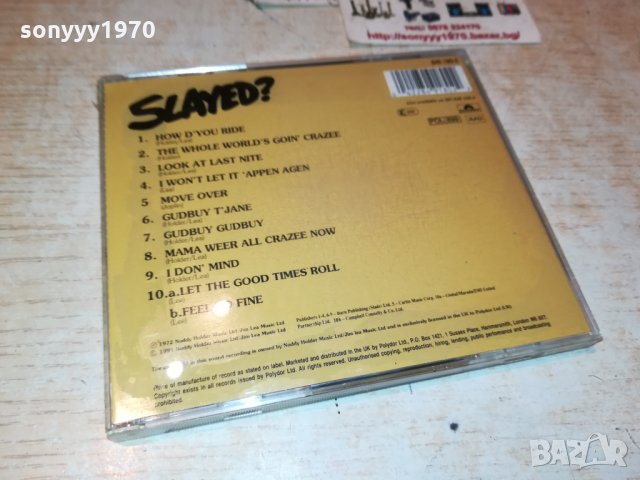SLADE-SLAYED CD X 2-SWISS 1811211949, снимка 7 - CD дискове - 34853077