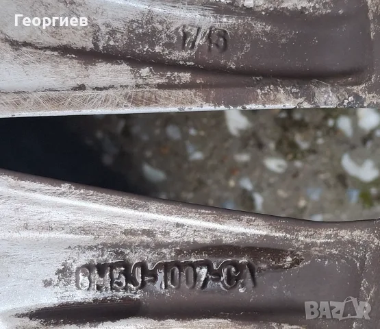 Оригинални лети джанти Ford 16" със зимни гуми, снимка 11 - Гуми и джанти - 55772249