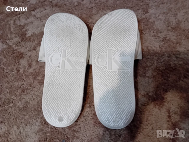 Calvin Klein Jeans-чехли 44-45 номер, снимка 3 - Мъжки чехли - 51409638