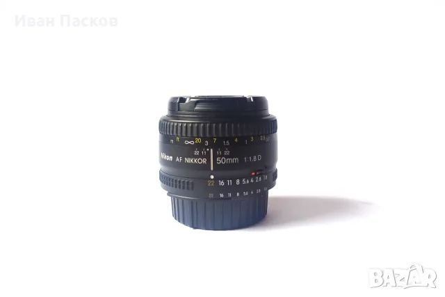 Nikon AF Nikkor 50mm f1.8 D, снимка 2 - Обективи и филтри - 56181921