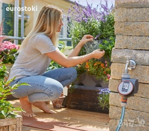 Блок на управление за програматор за напоителна система Gardena Flex 1890, предна панел 1890-00.610, снимка 3 - Напояване - 53397109