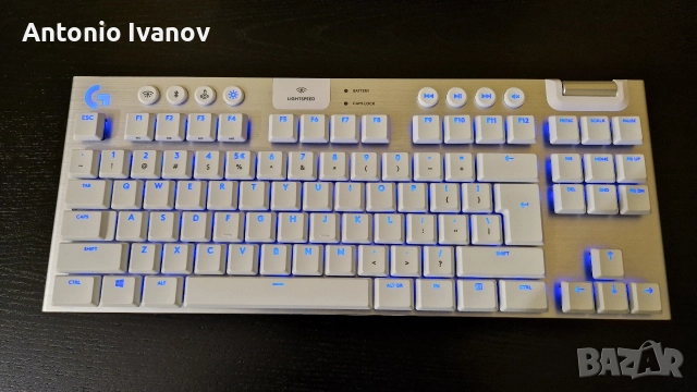 Безжична клавиатура G915 TKL, снимка 8 - Клавиатури и мишки - 52850631