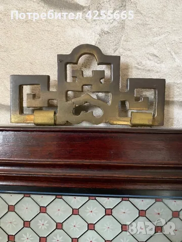 Продавам стара китайска картина,живопис рисувана върху стакло, снимка 2 - Антикварни и старинни предмети - 48155167