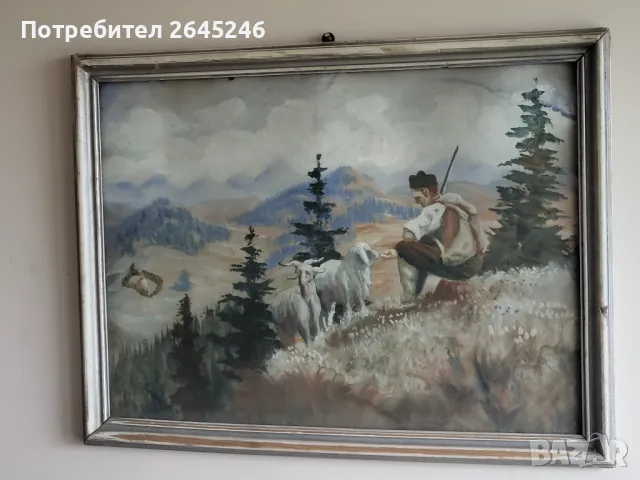 Стара българска картина , снимка 1