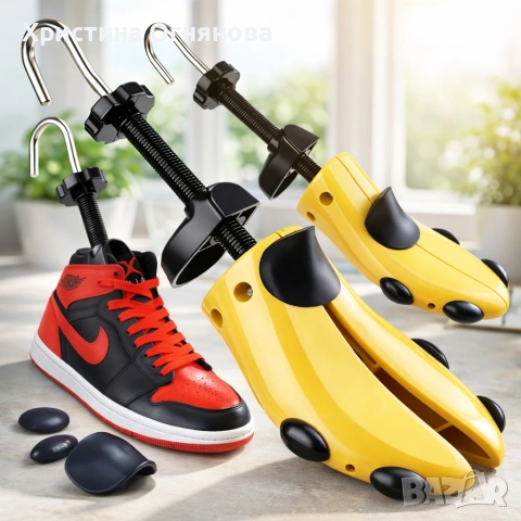 Комплект 2 броя Разширители за обувки , Размер 40-47, Регулируеми по дължина и ширина