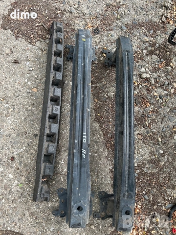 греда предна броня VW Touran 2003- основа държач зад под  метална