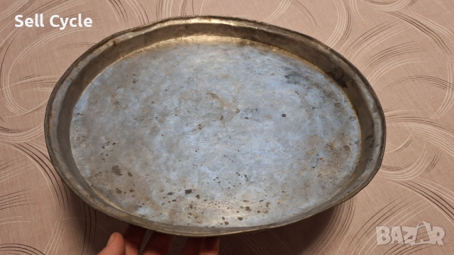 ✅КАЧЕСТВЕНА МЕДНА ТАВА - ИНЕМ - 40 СМ❗, снимка 2 - Антикварни и старинни предмети - 51973802