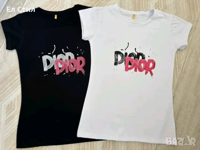 ⭐️Дамски тениски.Памук.Вталени
.Цена 27.00лв
.Размери: XS ,S ,M ,L, XL, XXL., снимка 8 - Тениски - 48775526