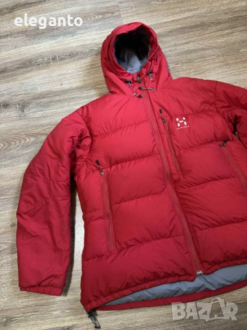 Висок клас зимна пухена HAGLOFS Rosson Down 600fill Puffer Jacket , L размер, снимка 6 - Якета - 52826095