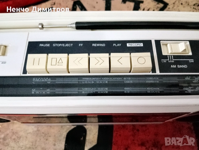 Радио касетофон Panasonic FM15, снимка 4 - Радиокасетофони, транзистори - 53689193