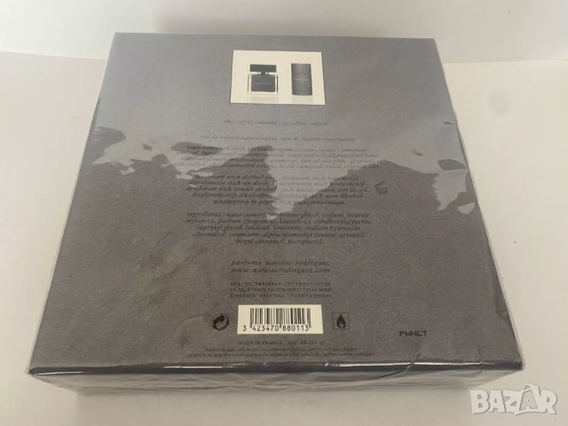 For Him Narciso Rodriguez 50 ml EDT spray + 75 g Deodorant Stick sealed giftbox!