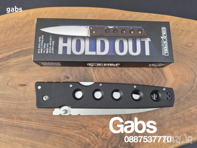Сгъваем нож Cold Steel Hold Out 6,CS-11G6, снимка 5 - Ножове - 53364695
