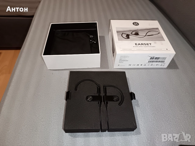 B&O Bang & Olufsen Earset безжични блутут bluetooth слушалки, снимка 10 - Bluetooth слушалки - 51692969