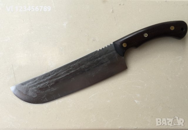 Широк японски нож с ковано острие, 200х320, 5Cr15Mov, снимка 1 - Ножове - 41495168