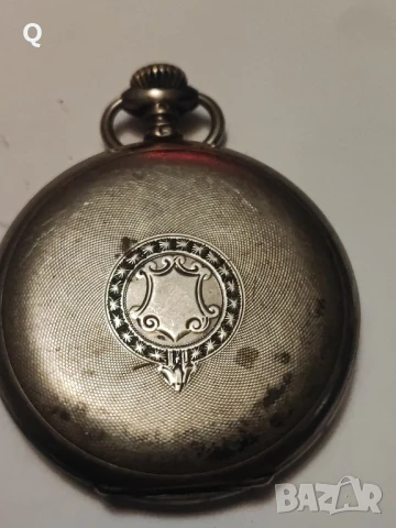 сребърен джобен часовник ZENITH, снимка 6 - Други - 50955594