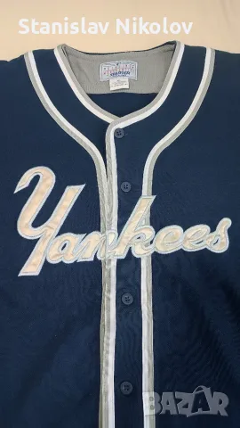 Бейзболна блуза New York Yankees x Starter, Size XL, снимка 2 - Спортни дрехи, екипи - 55911840