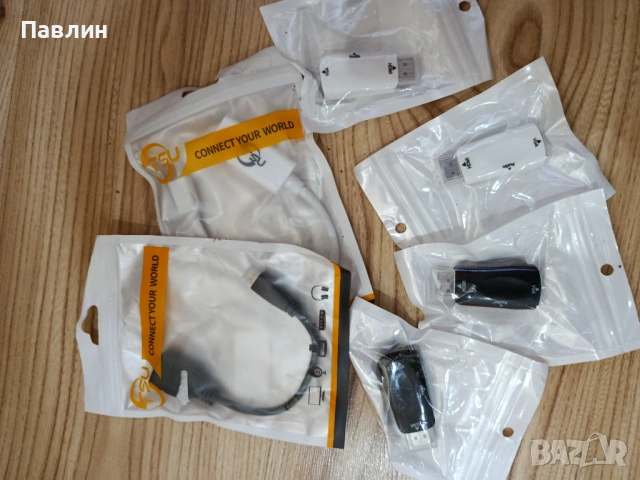 Мини преходник HDMI към VGA 