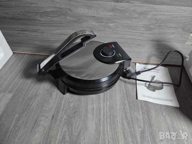 ПРОМО ! 1200 W Електрически уред за палачинки с двустранно нагряване ! , снимка 4 - Гофретници - 55755707