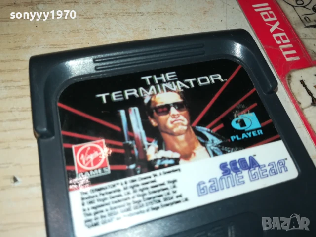 SEGA GAME-TERMINATOR-MADE IN JAPAN 0106251507, снимка 5 - Други игри и конзоли - 50504976