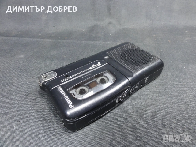 СТАР РЕТРО КАСЕТЕН ДИКТОФОН MICROCASSETTE RECORDER PANASONIC RM-202, снимка 4 - Микрофони - 52335191
