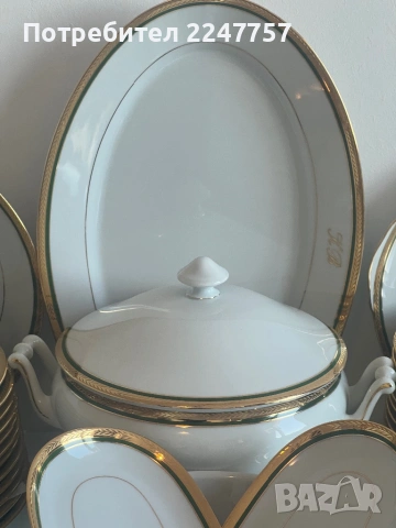 Нов сервиз за хранене и чай Limoges 12 души, снимка 12 - Сервизи - 53793615