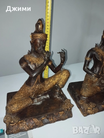 стари азиатски статуетки, снимка 9 - Антикварни и старинни предмети - 52863729