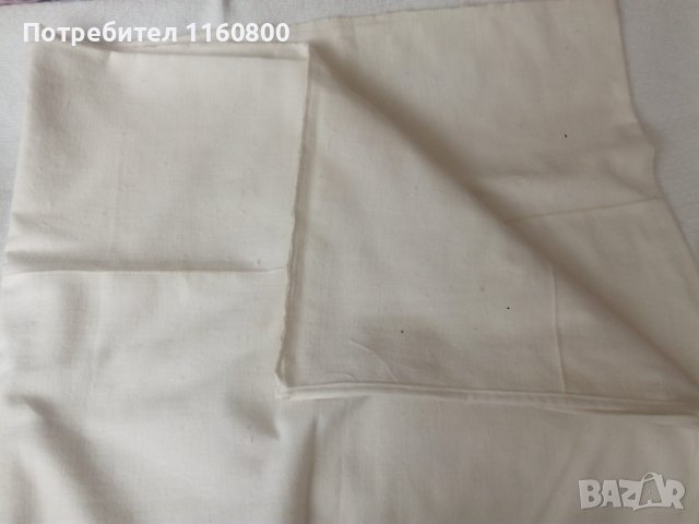 Покривка от ръчно тъкан памучен плат