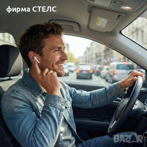 Безжични слушалки STELS i3000 TWS с Безжично зареждане (за iPhone и Android), снимка 7 - Слушалки, hands-free - 52651246