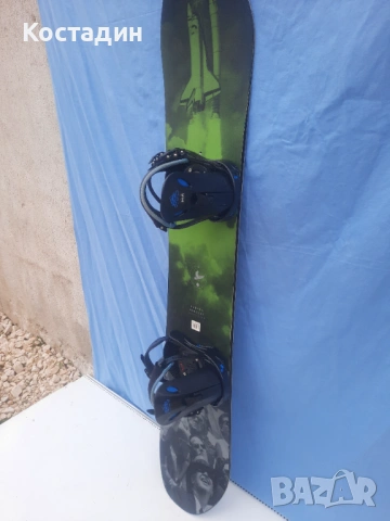 Сноуборд 144 см. BURTON PROCESS EXPERIENCE FLYING с автомати, снимка 6 - Зимни спортове - 53214480