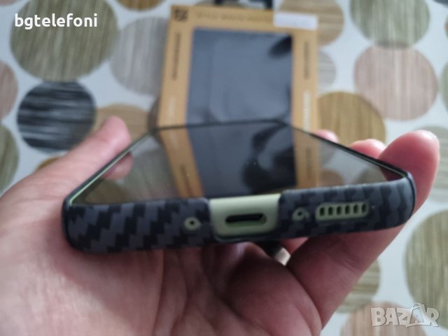 Samsung S23,S23 Ultra,A34,A54,A53 твърд тънък гръб с карбонов ефект , снимка 4 - Калъфи, кейсове - 41455180
