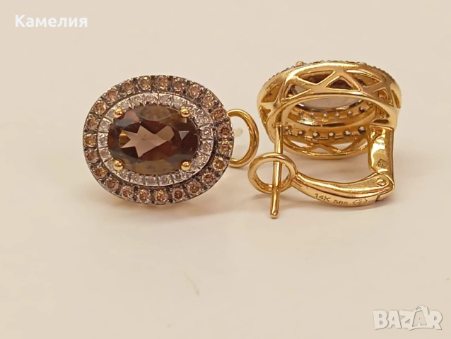 Руско злато , снимка 11 - Обеци - 53674376