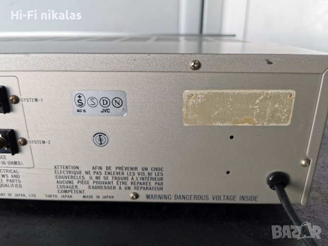 Стерео Усилвател JVC A-X1, снимка 8 - Ресийвъри, усилватели, смесителни пултове - 41964355