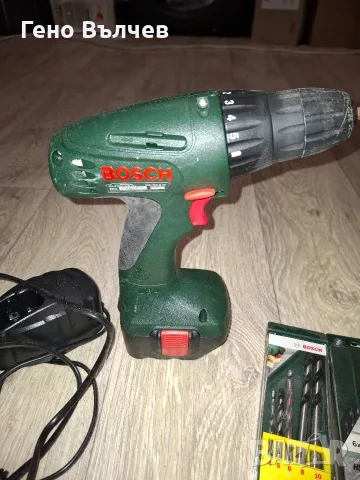 Винтоверт Бош / BOSCH PSR 1200, снимка 2 - Винтоверти - 56319261