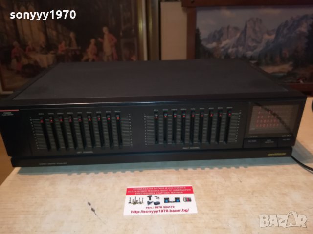 UNIVERSUM EQUALIZER GERMANY 0810211627, снимка 3 - Ресийвъри, усилватели, смесителни пултове - 34395265