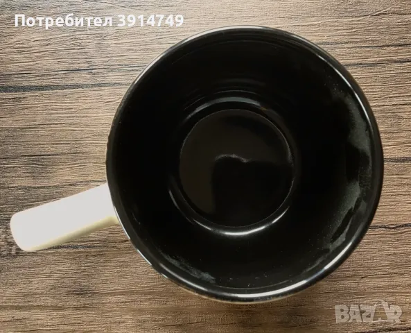 Керамична чаша, гланцирана, голяма-480 мл, топли напитки, есенно-зимен мотив, високо качество, НОВА, снимка 4 - Чаши - 49673957