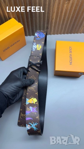 Louis Vuitton ⚜️ Естествена Кожа ⚜️ Дамски Колани , снимка 2 - Колани - 53646419