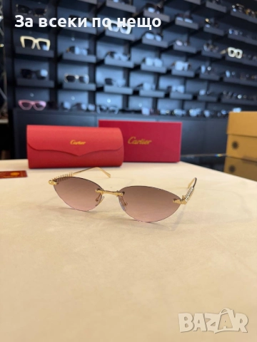 Cartier Слънчеви Очила С UV400 Защита - Налични Различни Цветове Код SK283, снимка 6 - Слънчеви и диоптрични очила - 52598406