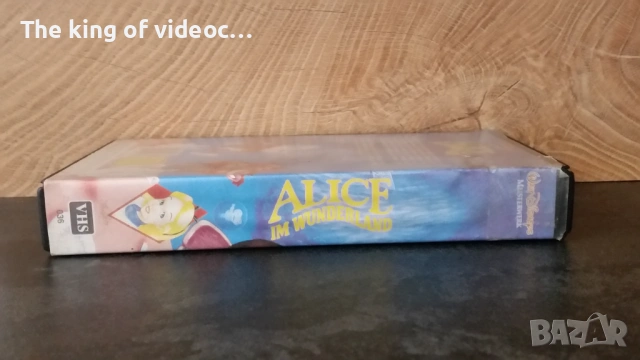 Видеокасета " Алиса в страната на чудесата " Disney  VHS, снимка 8 - Други жанрове - 53562665