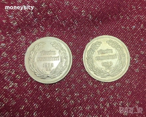 Златна турска лира злато, снимка 2 - Нумизматика и бонистика - 53167135