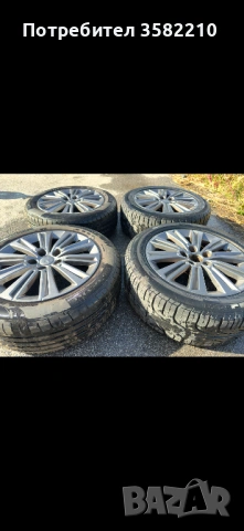 Оригинални Лети джанти с гуми ПЕЖО 308, снимка 2 - Гуми и джанти - 53464852