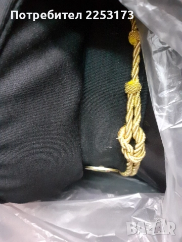 Соц.фуражка на ЗРВ воиски и Черна морска фуражка, снимка 4 - Антикварни и старинни предмети - 48676024