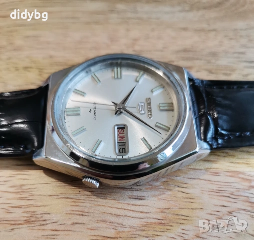 Часовник Seiko 5 Автоматик 1983 година, снимка 2 - Мъжки - 53749261