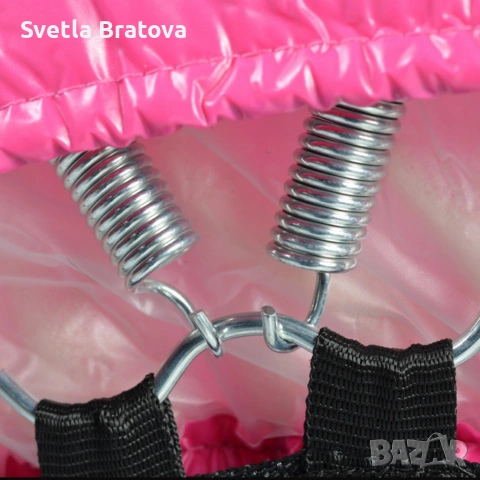 🎉 Батут без мрежа Byox 96 см / 101 см – розов и син (до 100 кг), снимка 11 - Други стоки за дома - 53529876