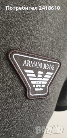 Armani Jeans AJ  Pique Stretch Cotton  Mens Size S /  НОВО! ОРИГИНАЛ! Мъжка Тениска!, снимка 10 - Тениски - 50822582