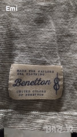 Дамска блуза Benetton, Дълъг ръкав, Интересен гръб, М, снимка 4 - Блузи с дълъг ръкав и пуловери - 42646913